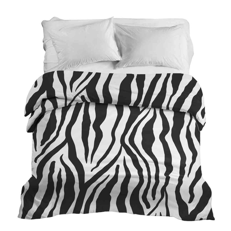 Therapiedecken Baumwollbezug Zebra Print