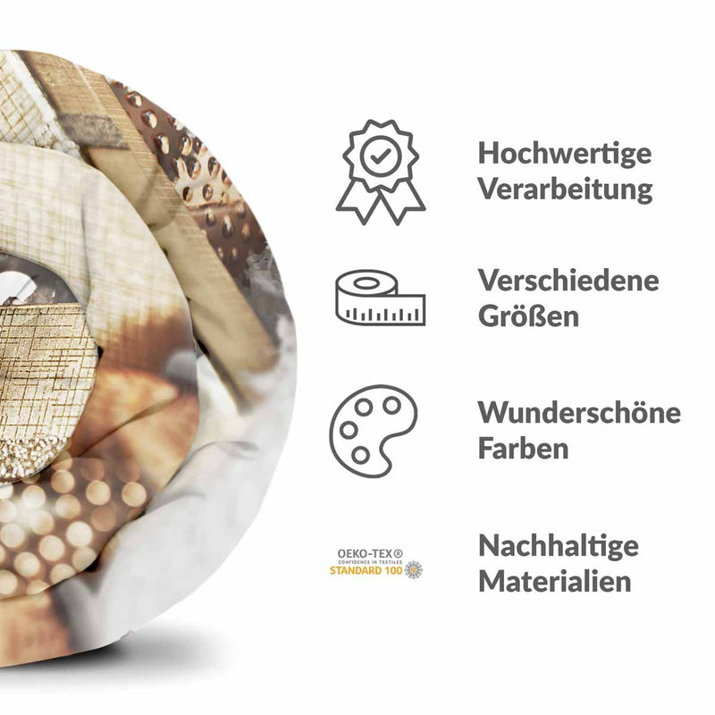 Therapiedecken Bettwäschen Set mit goldenem Geschenk