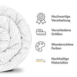 Therapiedecken Baumwollbezug Weiß Sternen Umlaufbahn