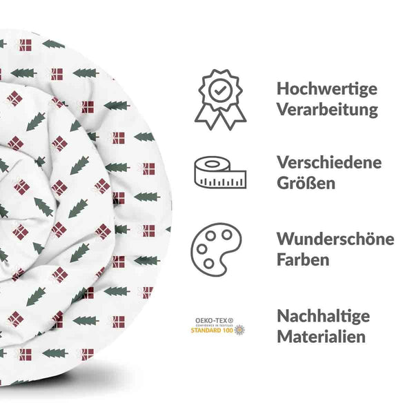 Therapiedecken Bettwäschen Set Weihnachtsstimmung