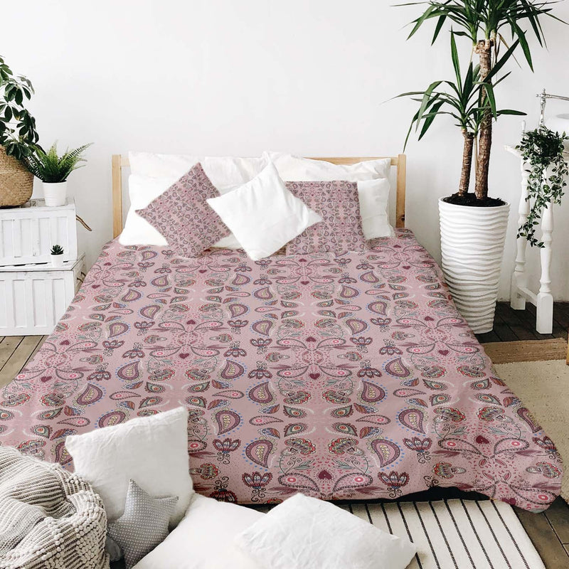 Therapiedecken Bettwäschen Set Rosa Mandala