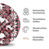 Therapiedecken Bettwäschen Set Karo mit weihnachtlichen Motiven